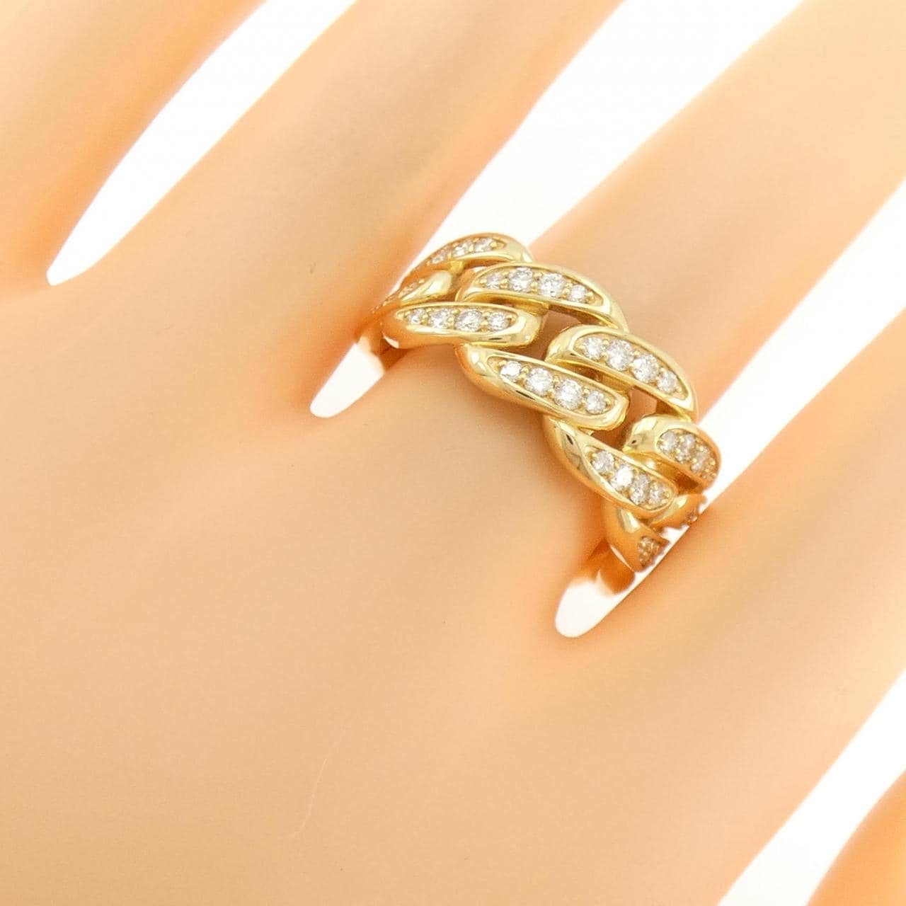 【新品】K18YG ダイヤモンド リング 0.70CT