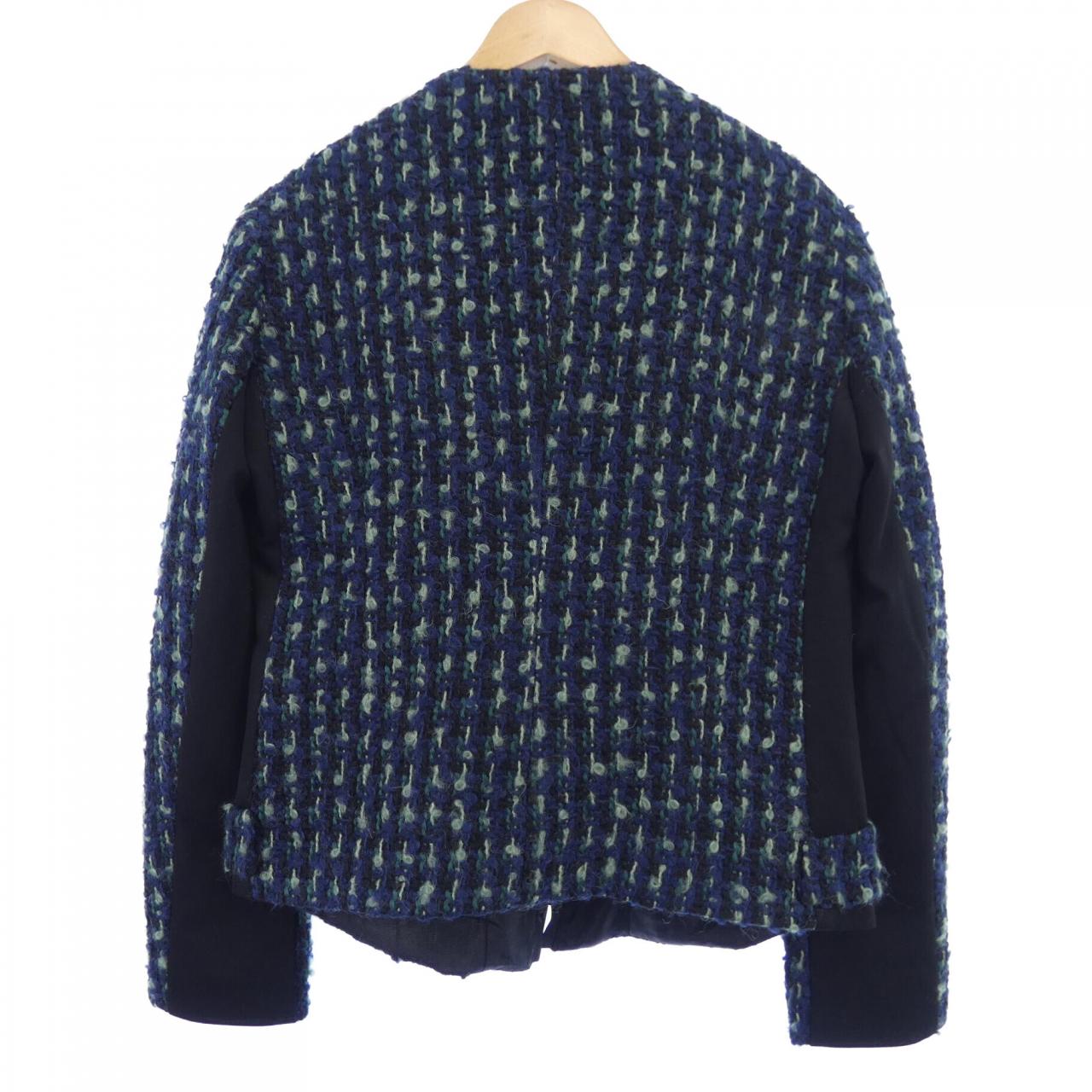 エンポリオアルマーニ EMPORIO ARMANI ノーカラージャケット