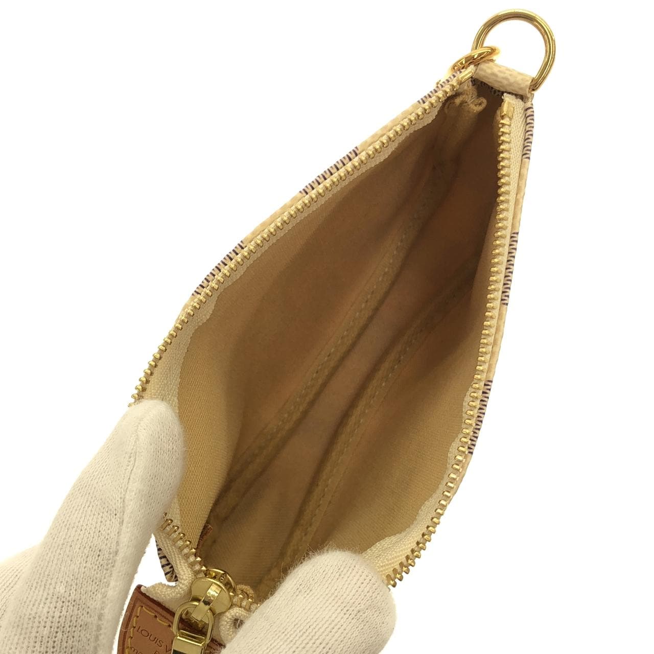 ルイヴィトン ダミエ アズール ミニ ポシェット アクセソワール N58010 アクセサリーポーチ