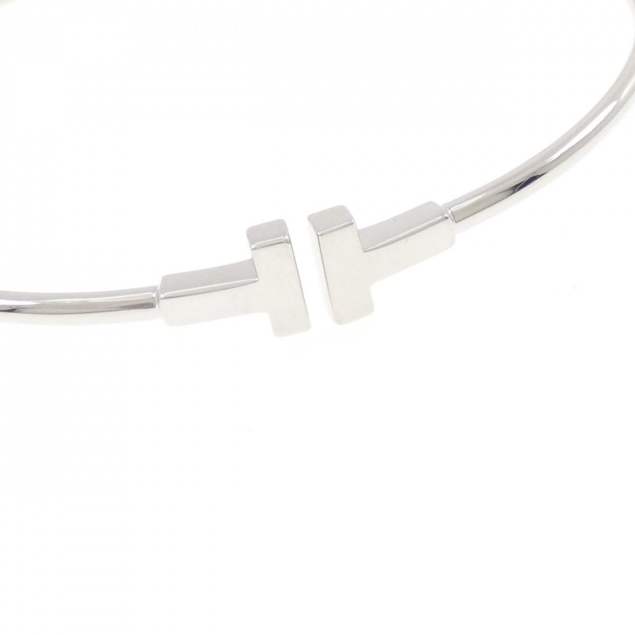 ティファニー Tナローワイヤー バングル