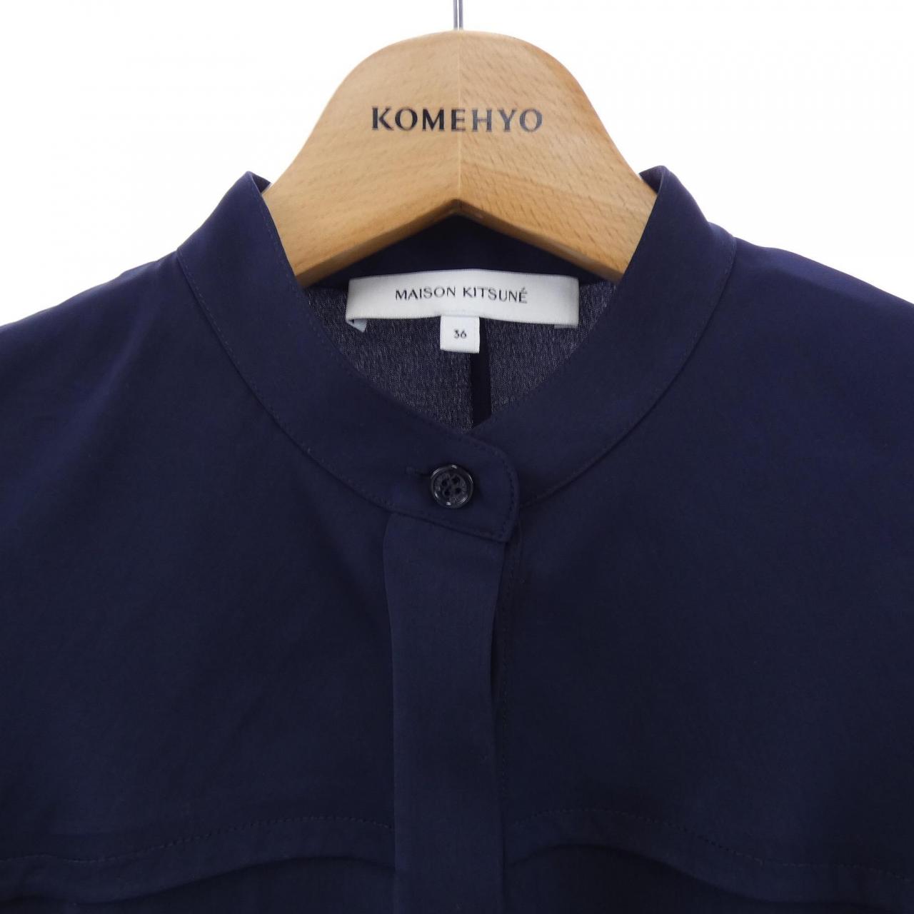 メゾンキツネ MAISON KITSUNE MW00402WF0022 シャツ