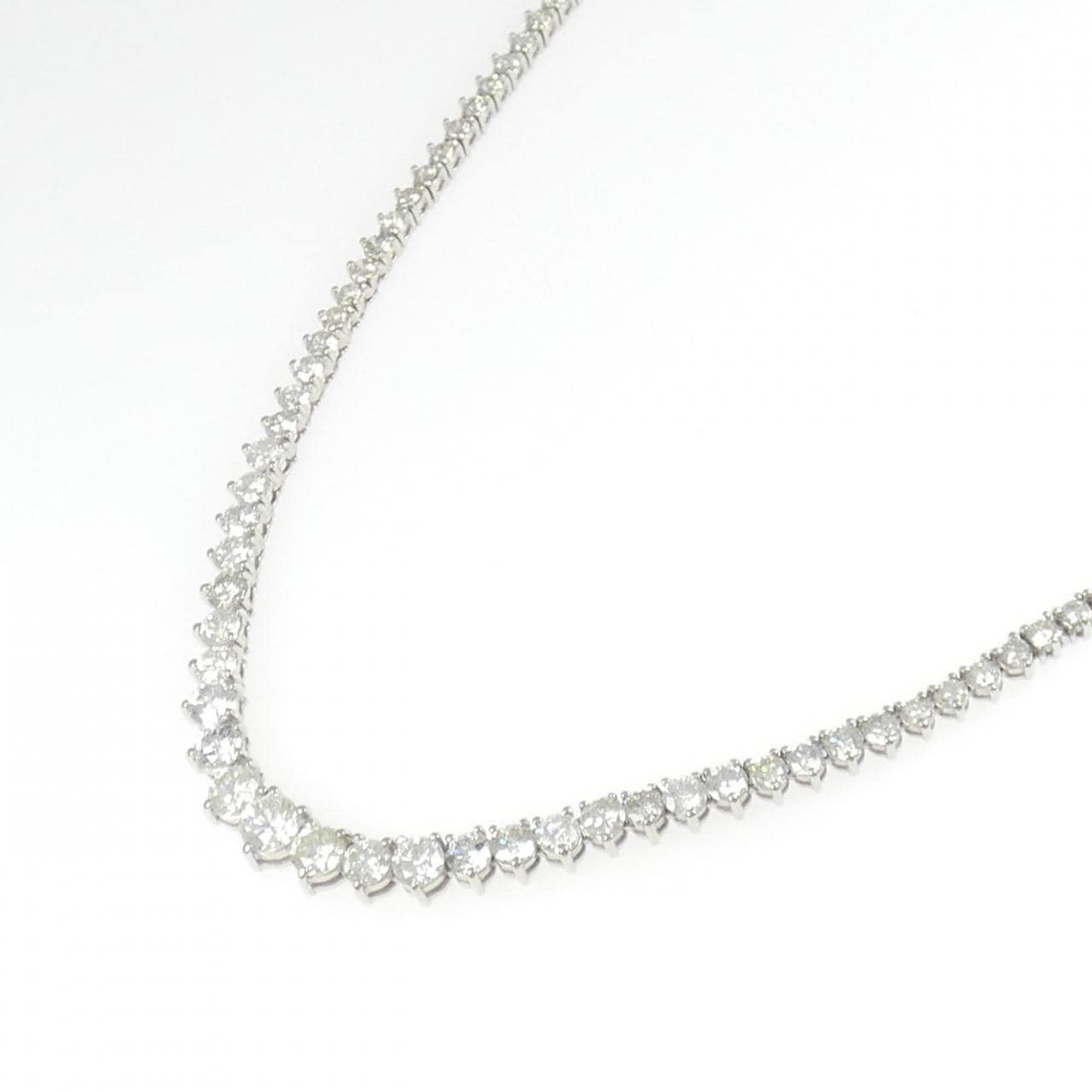 PT850 ダイヤモンド ネックレス 10.73CT