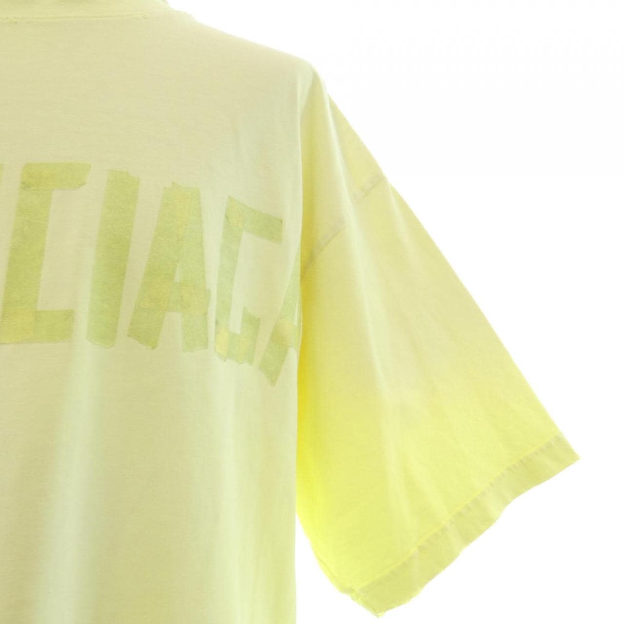 バレンシアガ BALENCIAGA TAPE TYPE Tシャツ ミディアムフィット 739784 TOVA9 UNISEX Tシャツ