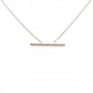 ヒロタカ トラペーズ ネックレス 0.06CT