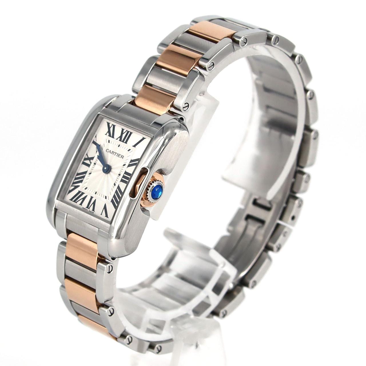 Cartier Tank Anglaise SM PG Combi W5310036 SSxPG Quartz