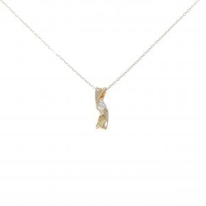 K18YG ダイヤモンド ネックレス