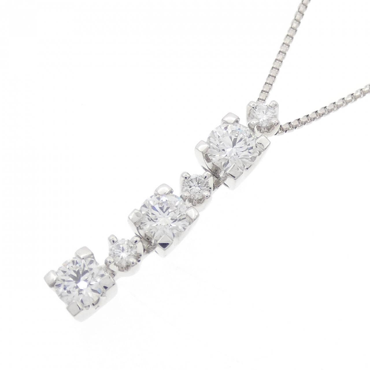 タサキ ダイヤモンド ネックレス 0.74CT