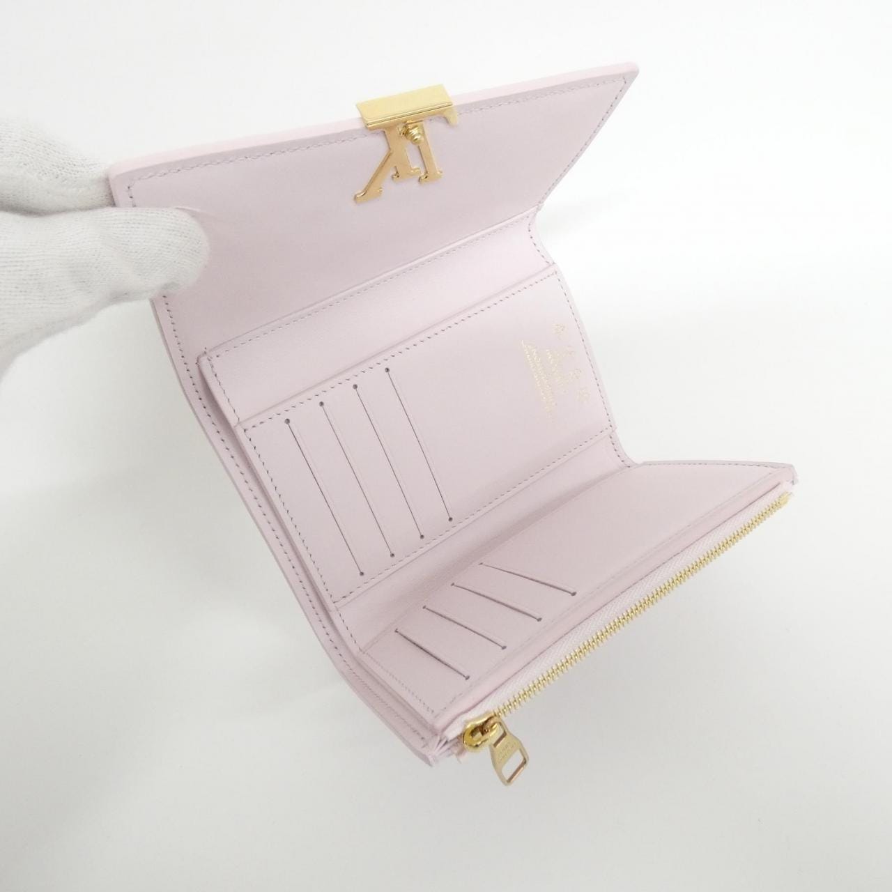 ルイヴィトン (LV X TM) ポルトフォイユ カプシーヌ コンパクト M13445 財布