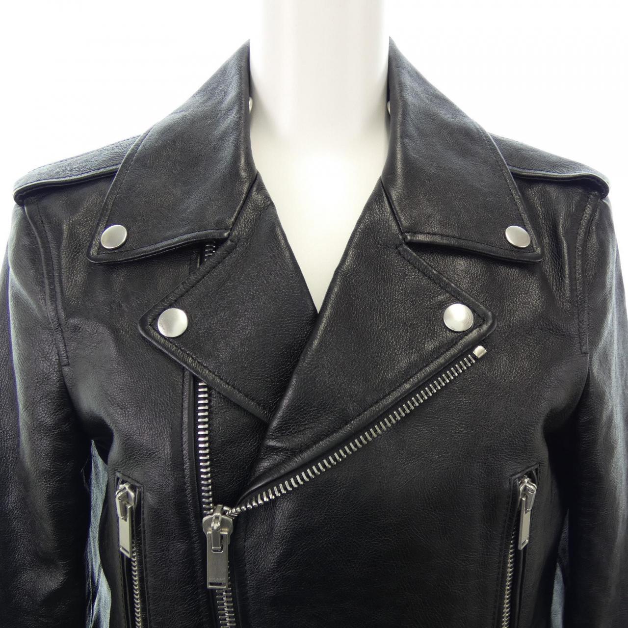 サンローラン SAINT LAURENT レザーライダースジャケット
