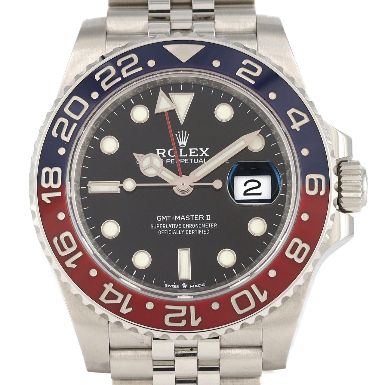 ロレックス GMTマスターⅡ 126710BLRO･5 SS 自動巻 ランダム番