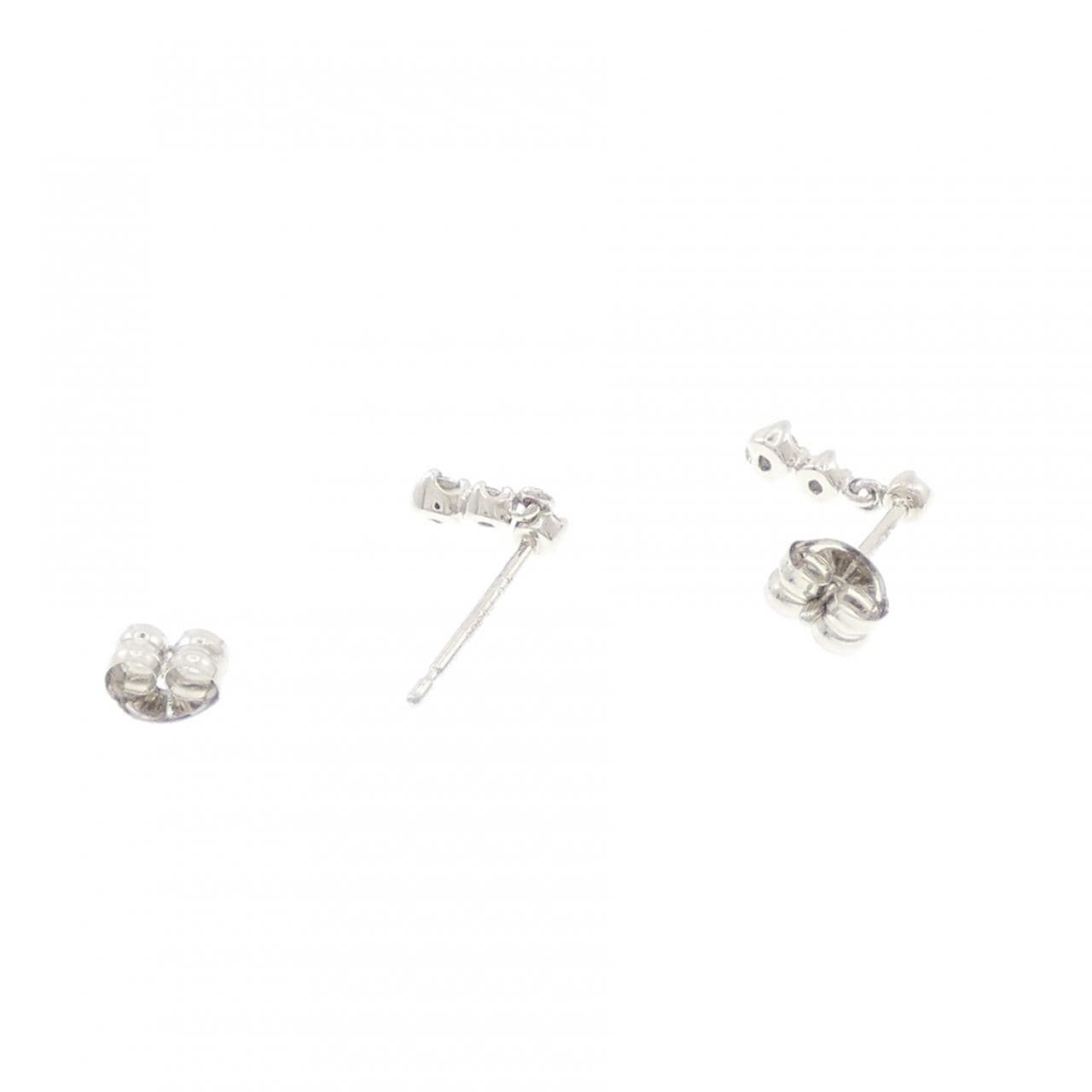 4゜C ダイヤモンド ピアス