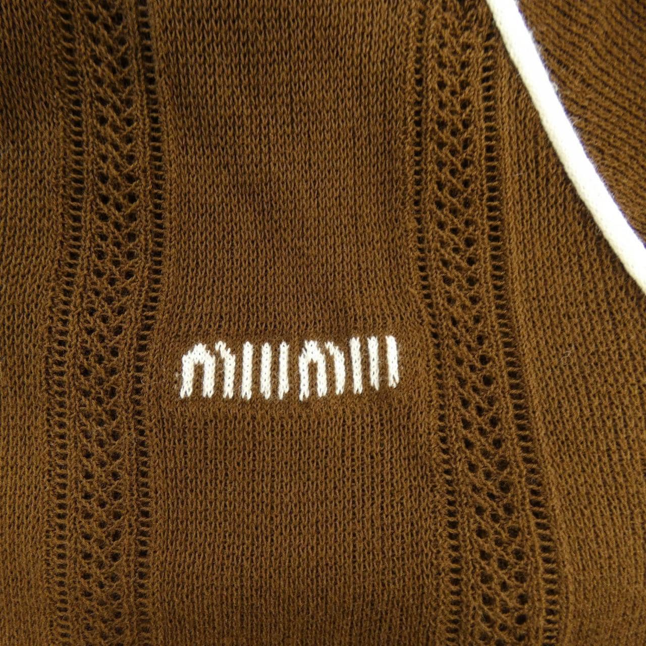 ミュウミュウ MIU MIU MMF974 SOOO 17N2 カーディガン