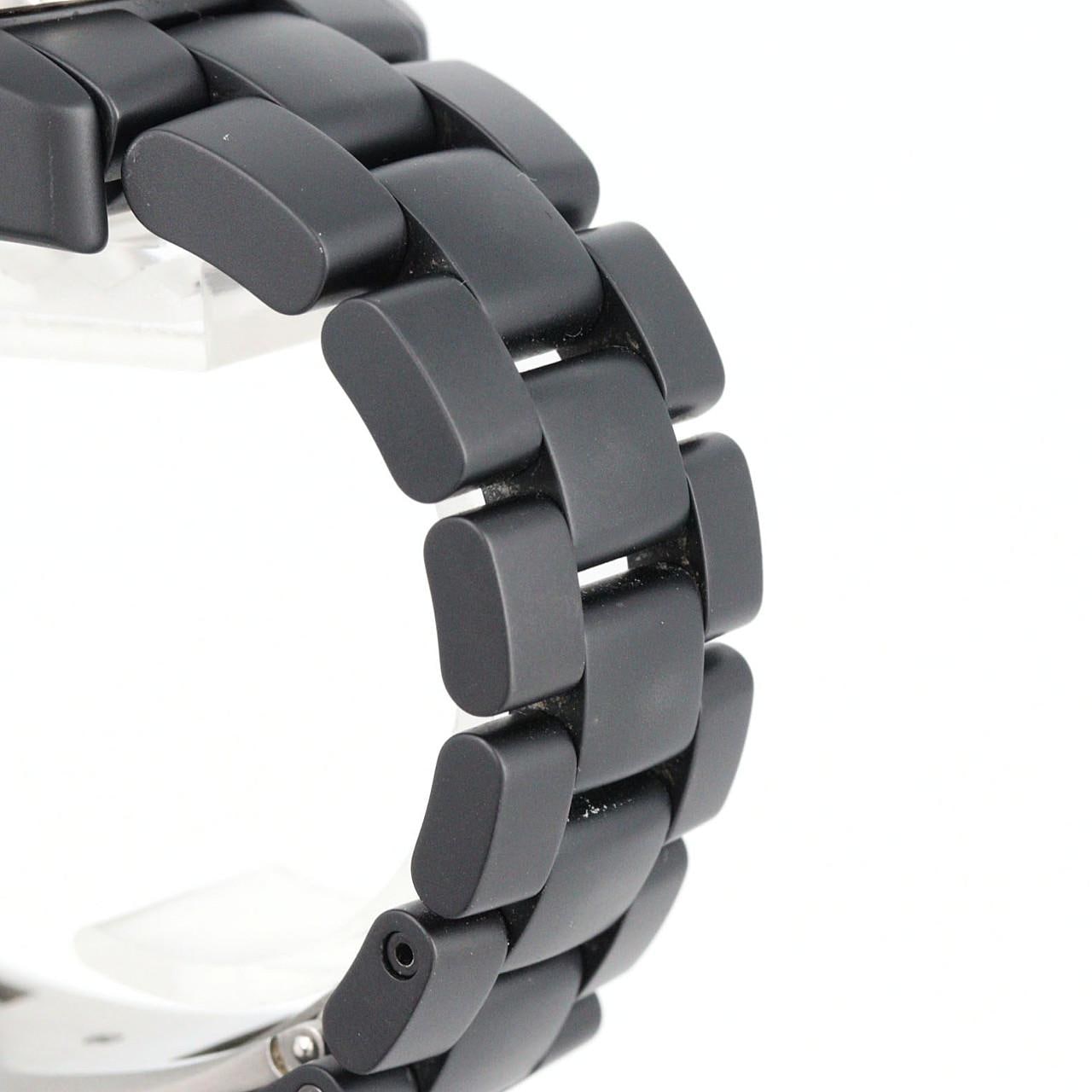 シャネル J12スーパーレッジェーラクロノグラフ セラミック H3409 セラミック 自動巻