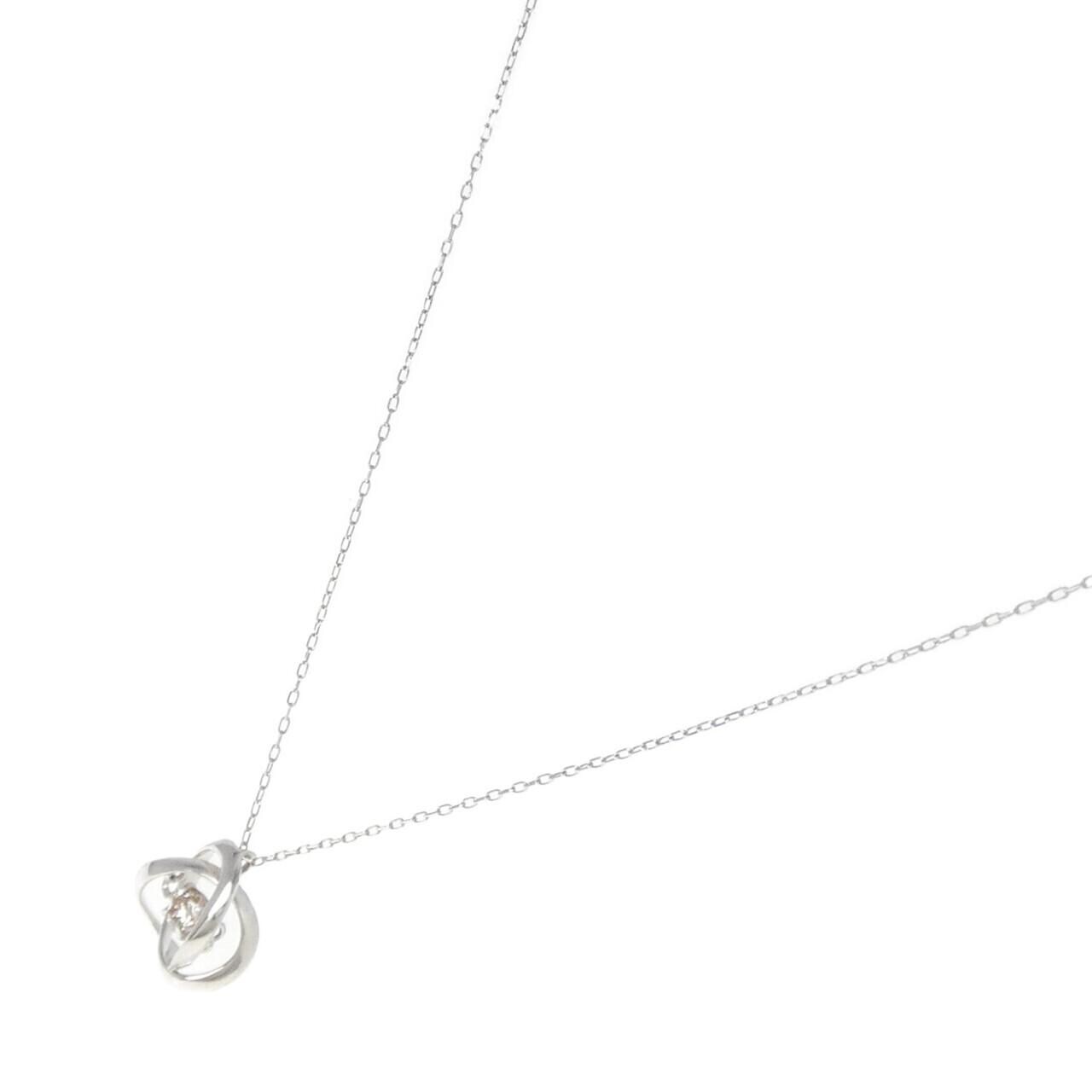 PT ダイヤモンド ネックレス 0.08CT