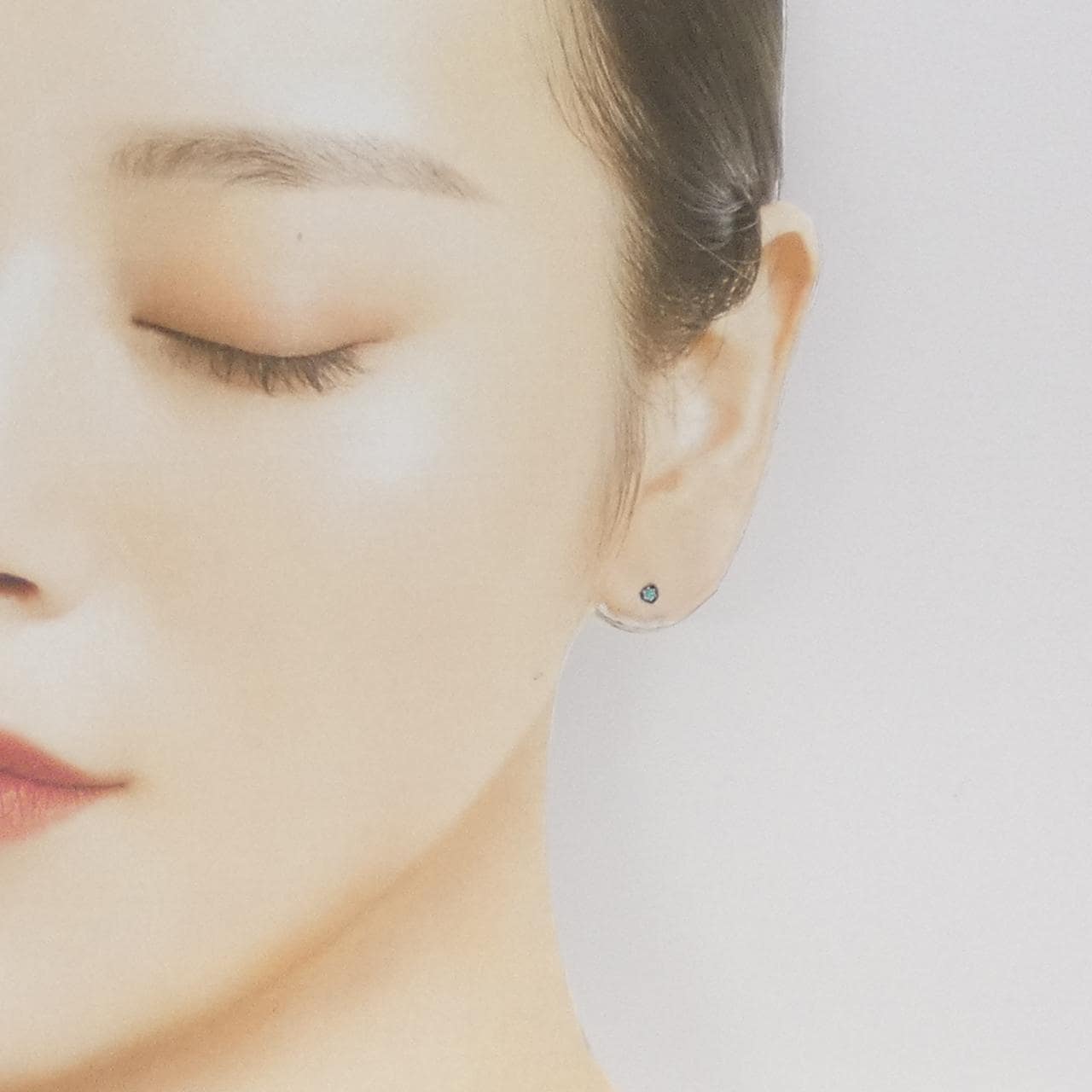 PT900 トルマリン ピアス