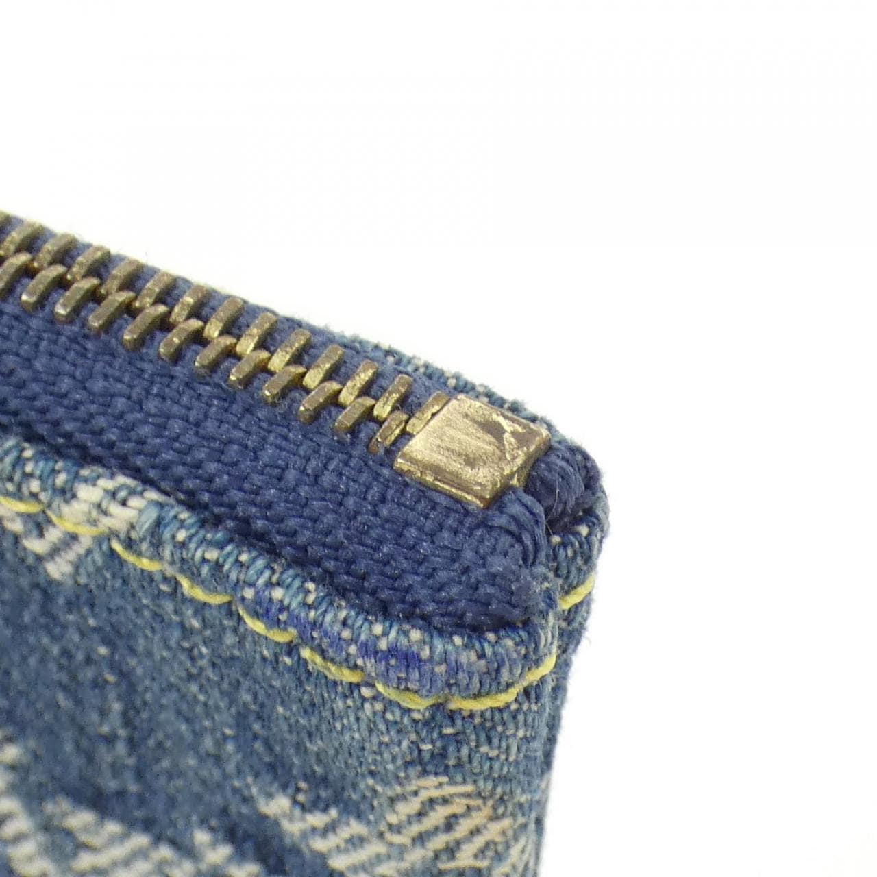 LOUIS VUITTON Monogram牛仔布 Pochette Clé M95343零钱钥匙包