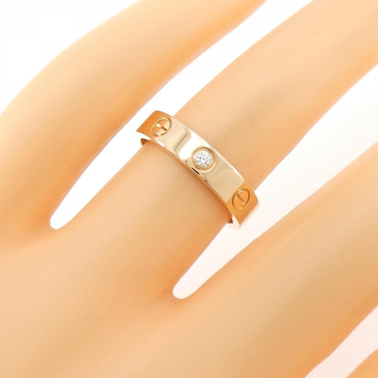 カルティエ ミニラブ 1P リング