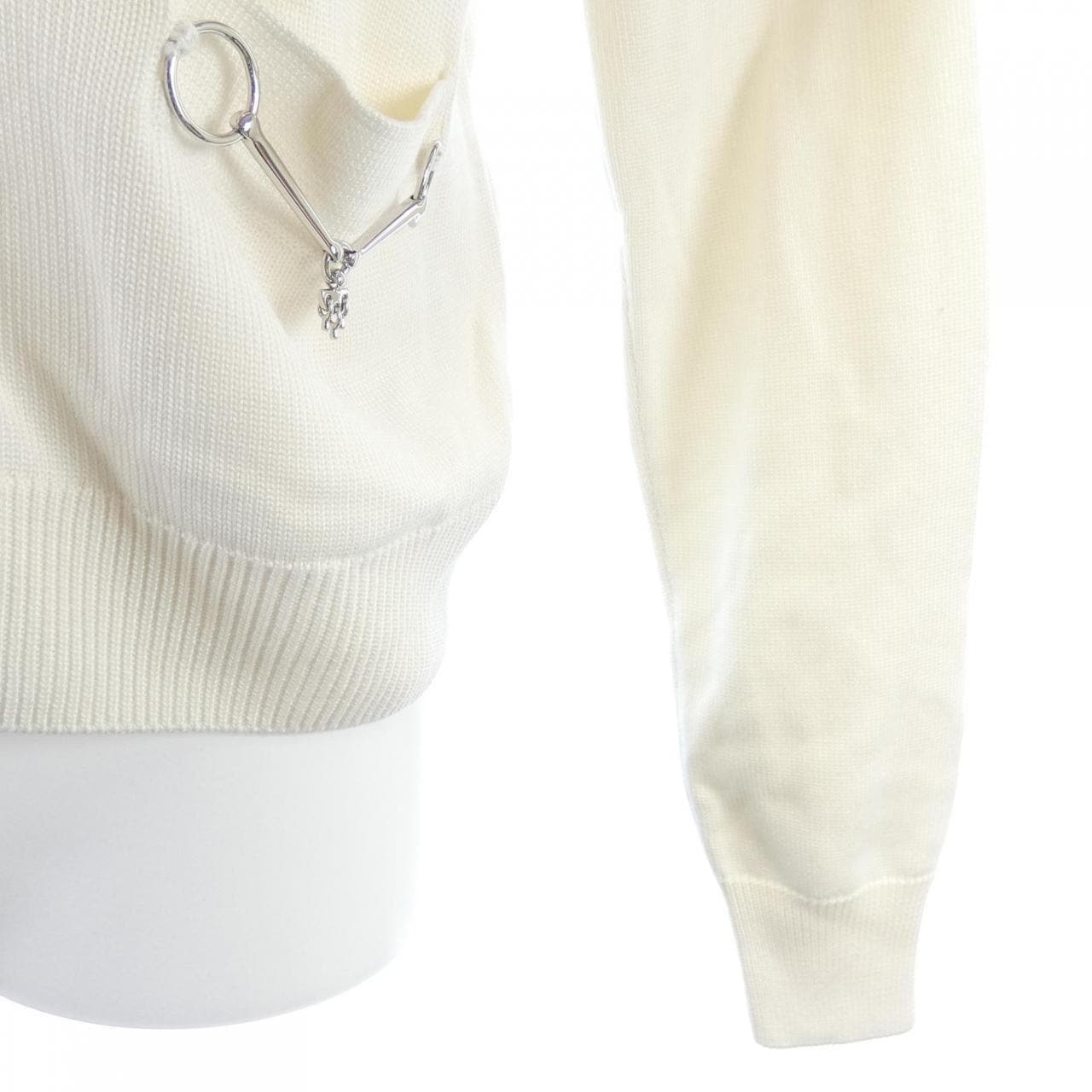 エルメス HERMES MORS A JOUET 2E2703D6 カーディガン