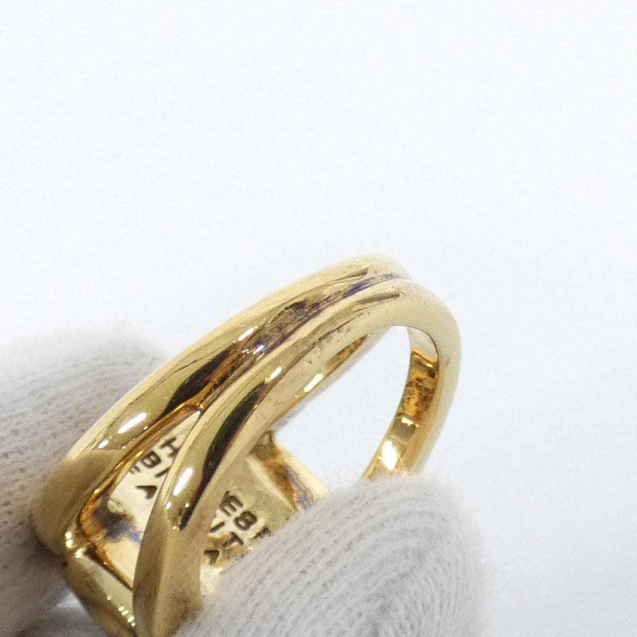 【ヴィンテージ】エルメス クル ド セル 760240B リング