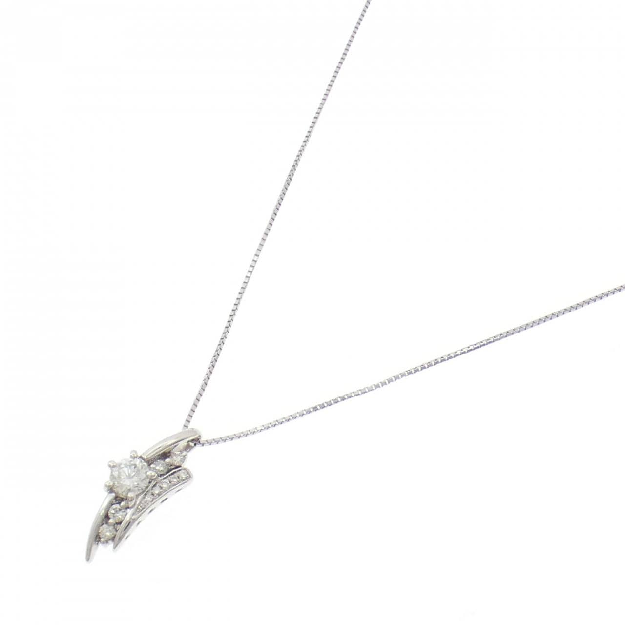 PT900/PT850 ダイヤモンド ネックレス 0.333CT