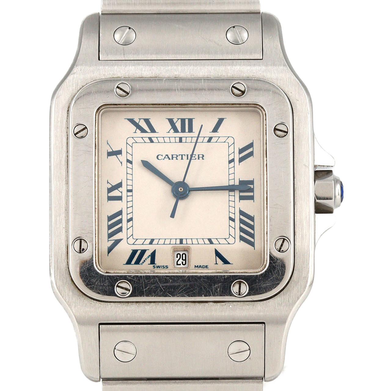 【ノーメンテナンス特価】カルティエ サントスガルベLM W20018D6 SS クォーツ