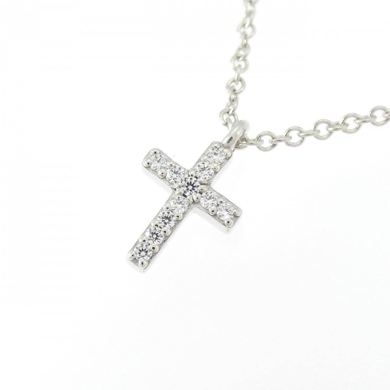 ティファニー メトロ クロス ミニ ネックレス