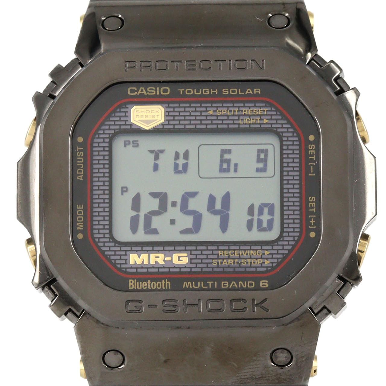 カシオ G-SHOCK･MR-G 電波時計 MRG-B5000B-1JR TI ソーラークォーツ