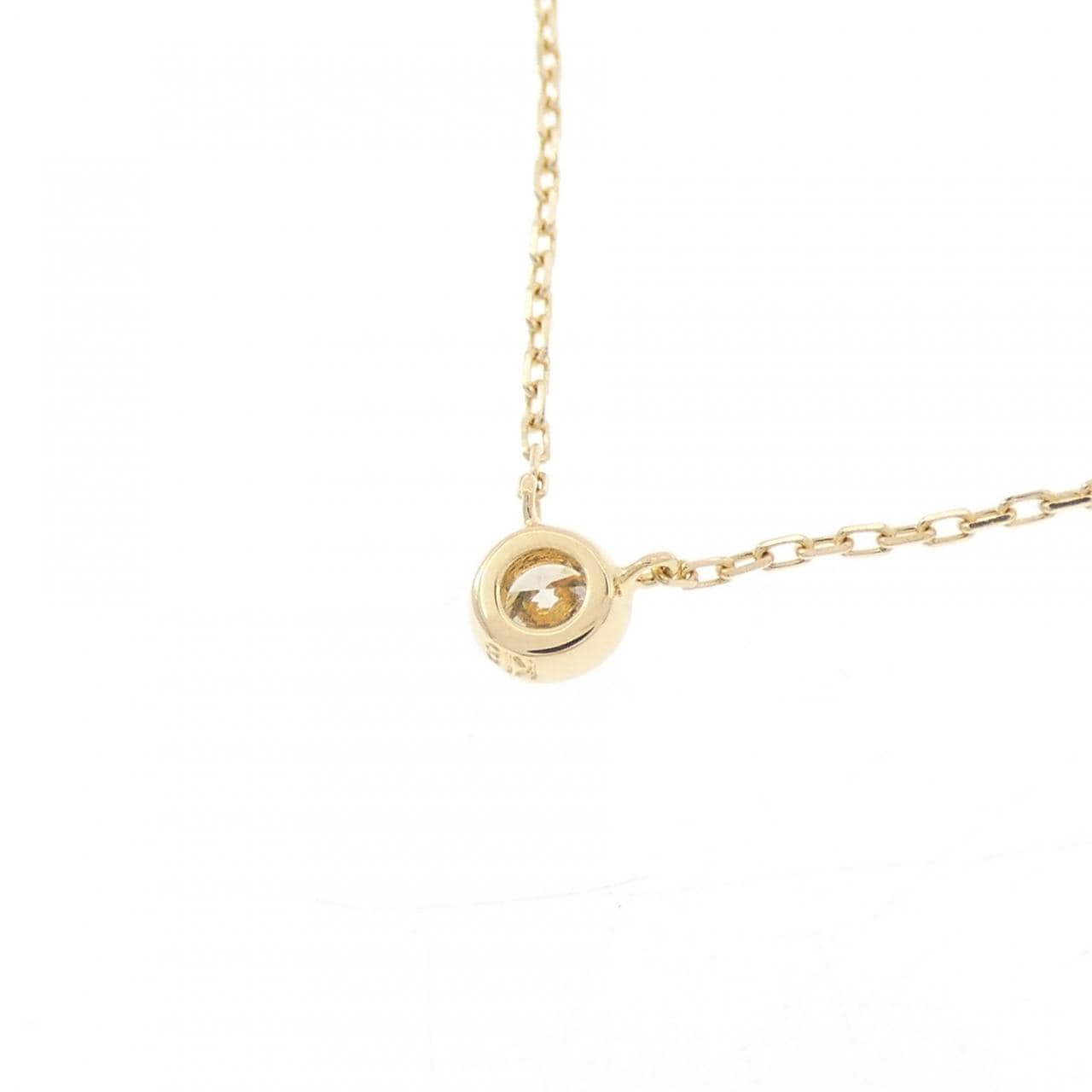 アガット ダイヤモンド ネックレス 0.07CT