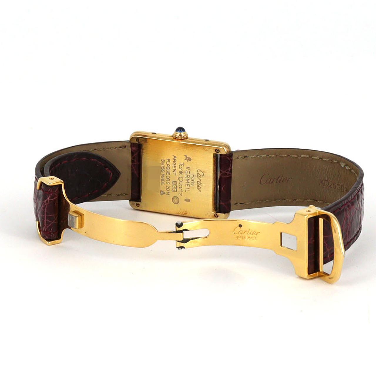 カルティエ マストタンクLM GP W1003954 GP クォーツ