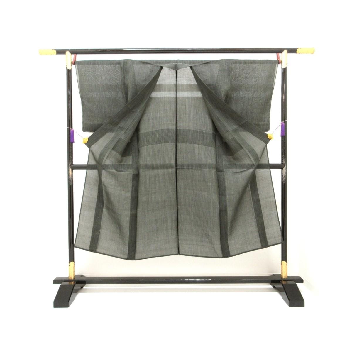 【未使用品】男物　単衣【能登上布】