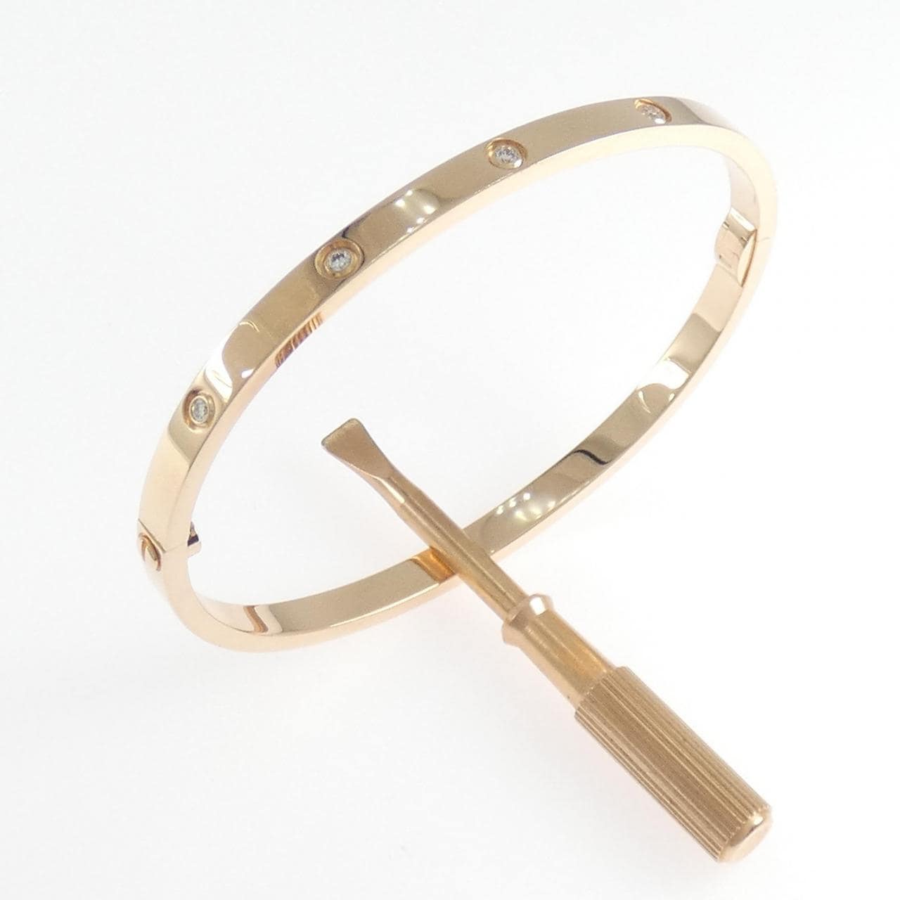 カルティエ ラブブレスレット スモール 10P