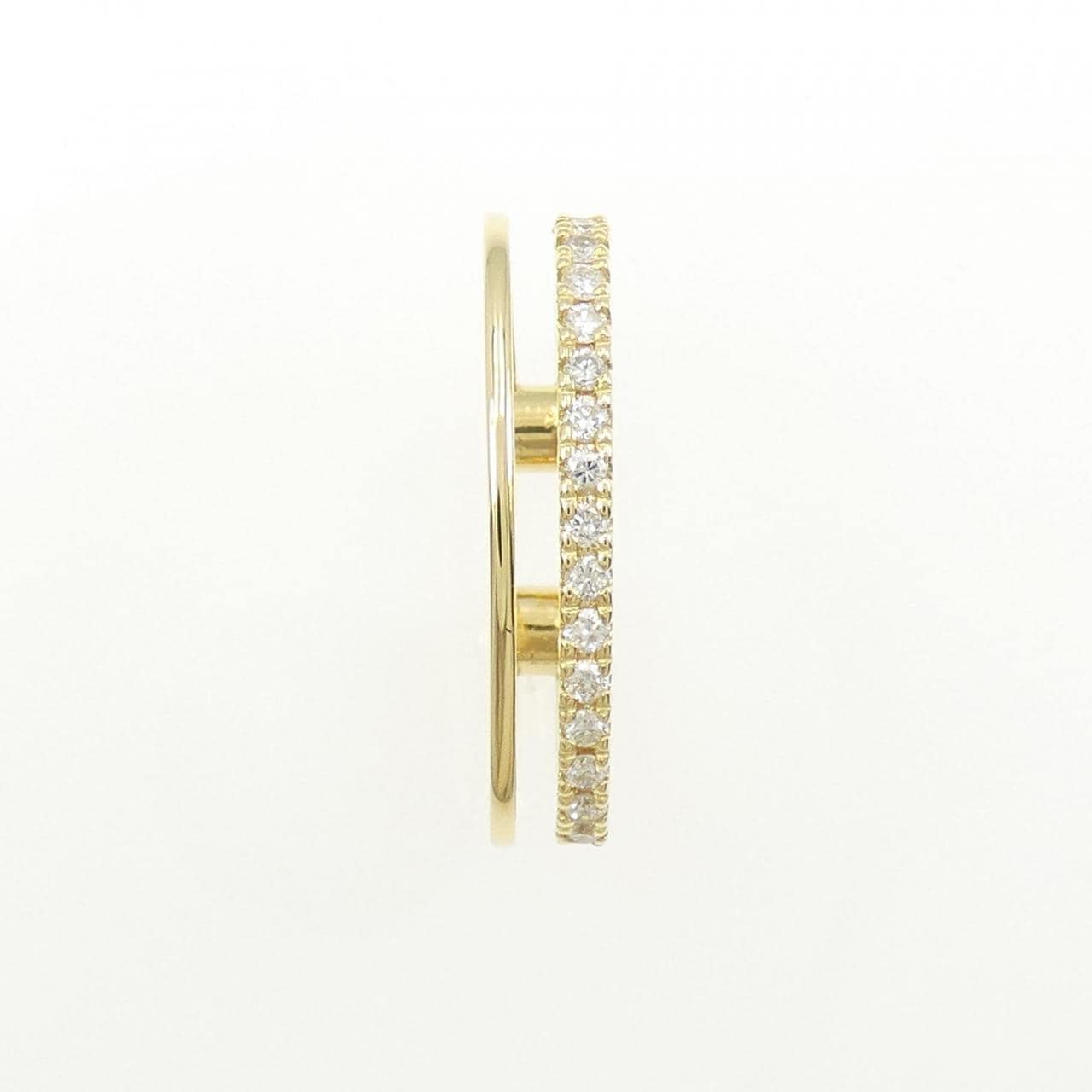 [Remake] K18YG Diamond ear cuff one ear 0.20CT