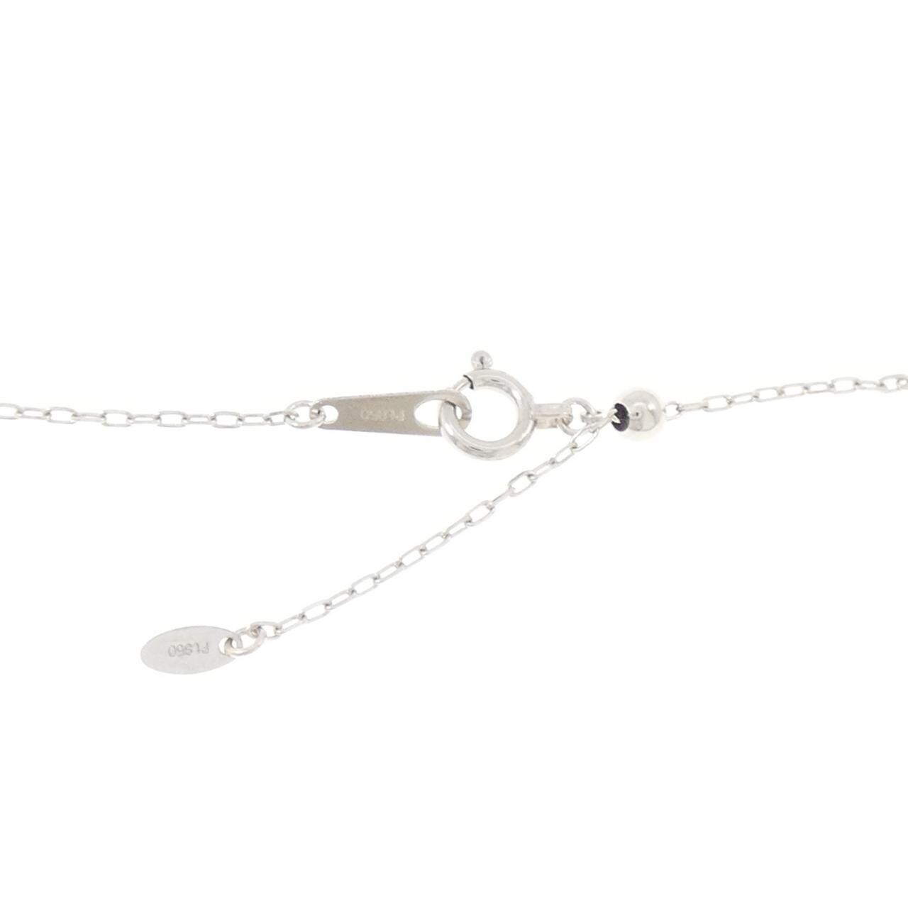 PT900/PT850 クロス ダイヤモンド ネックレス 0.30CT