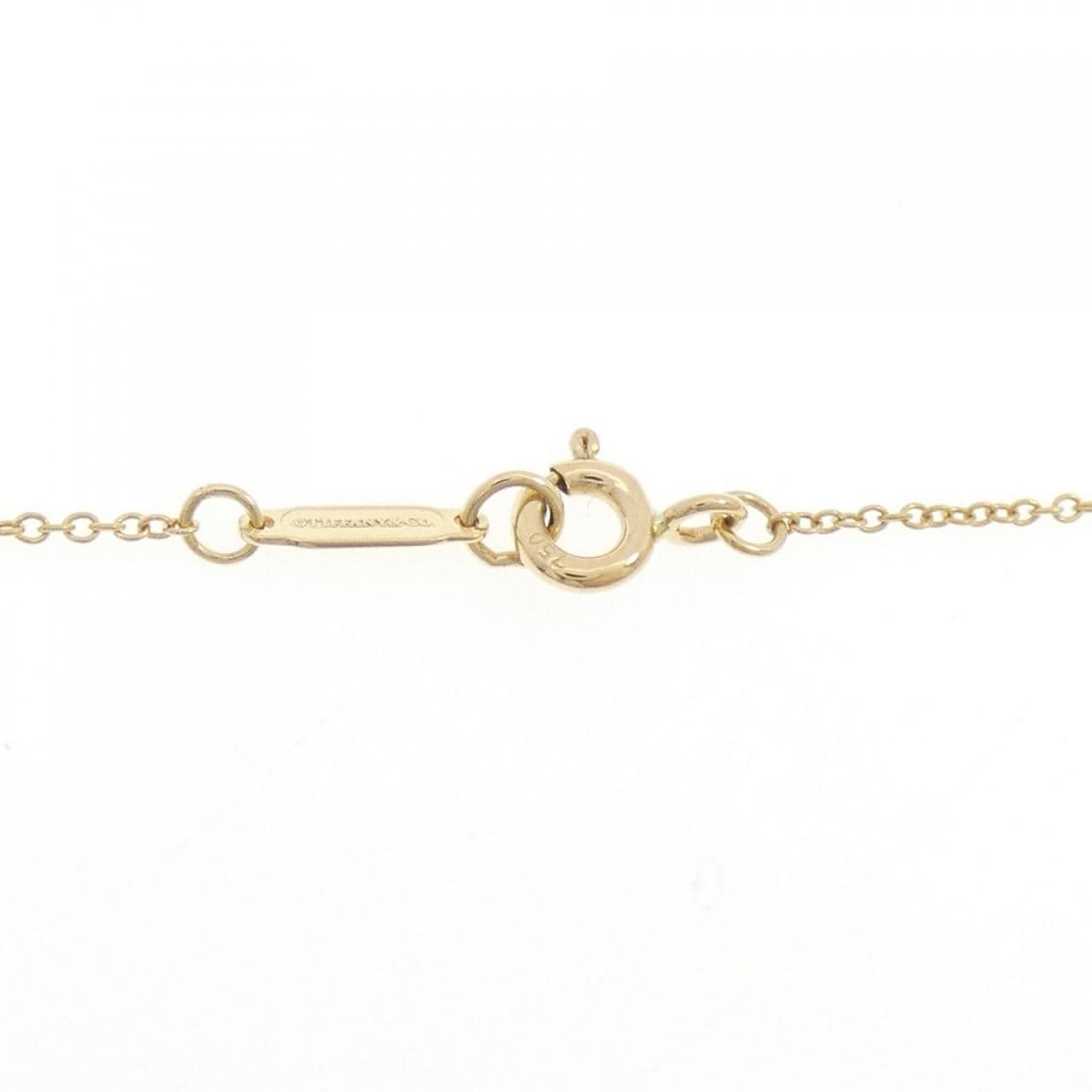 ティファニー リボン ミディアム ネックレス