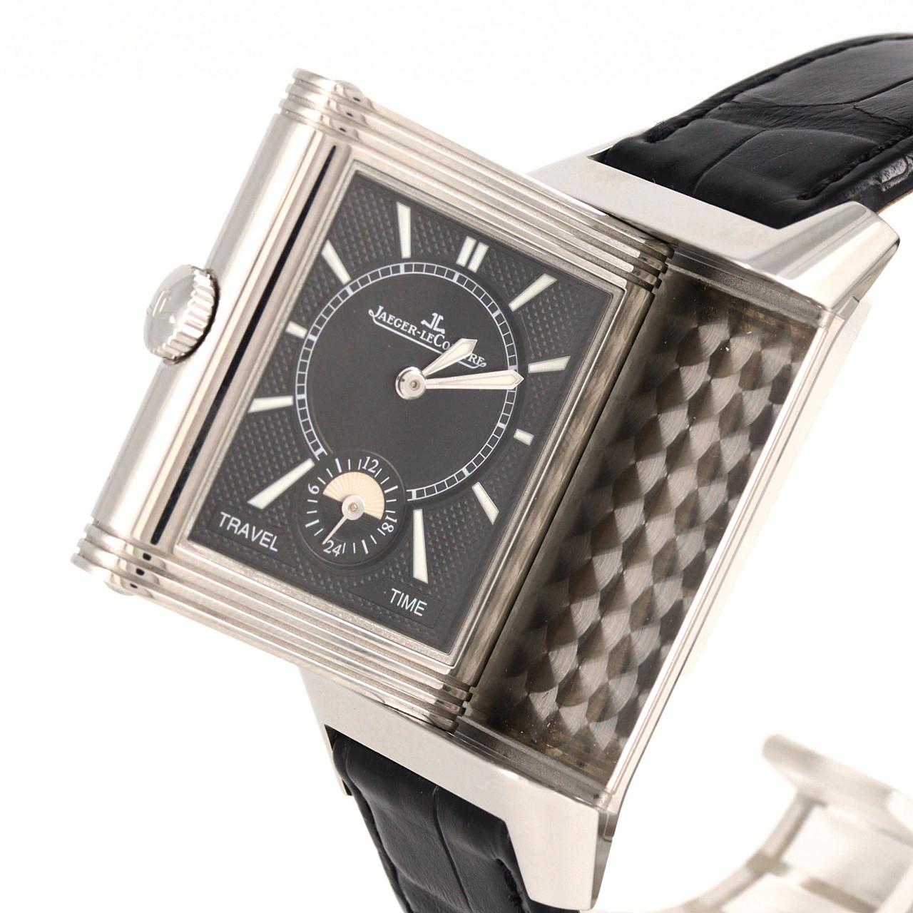 ジャガー･ルクルト レベルソクラシックラージデュオスモールセコンド 215.8.D4/Q3848420 SS 手巻