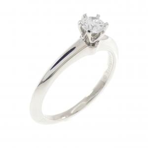 ティファニー クラシックソリティア リング 0.20CT