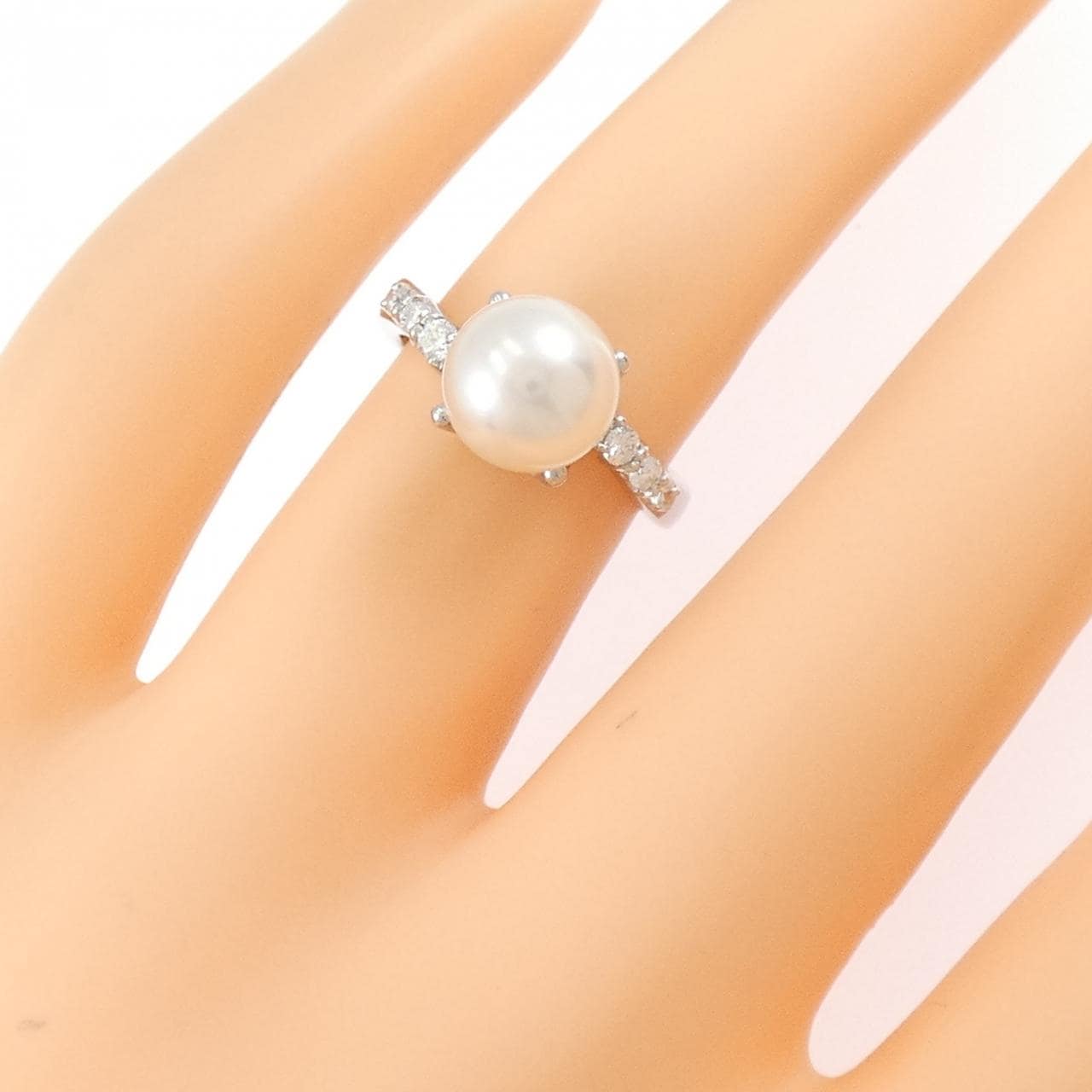 PT900 アコヤパール リング 8mm