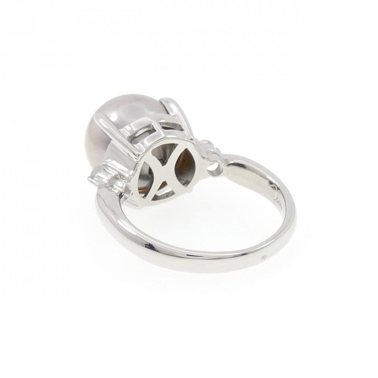 PT900 黒蝶パール リング 11.1mm