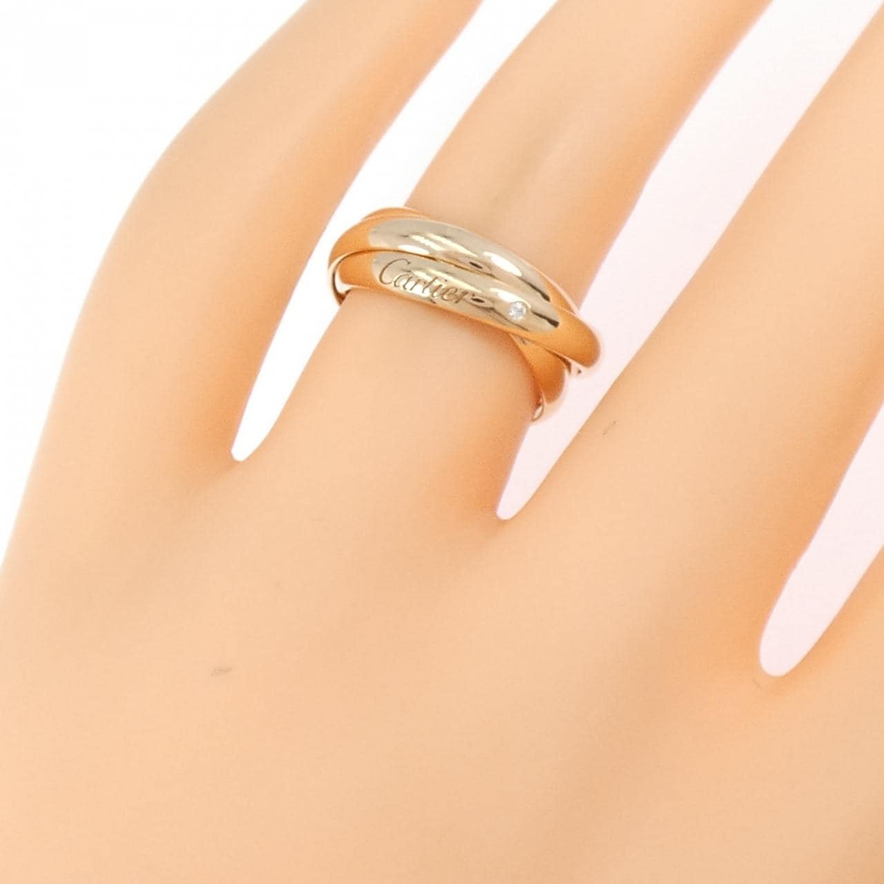 カルティエ トリニティ 2009年X'mas限定 リング