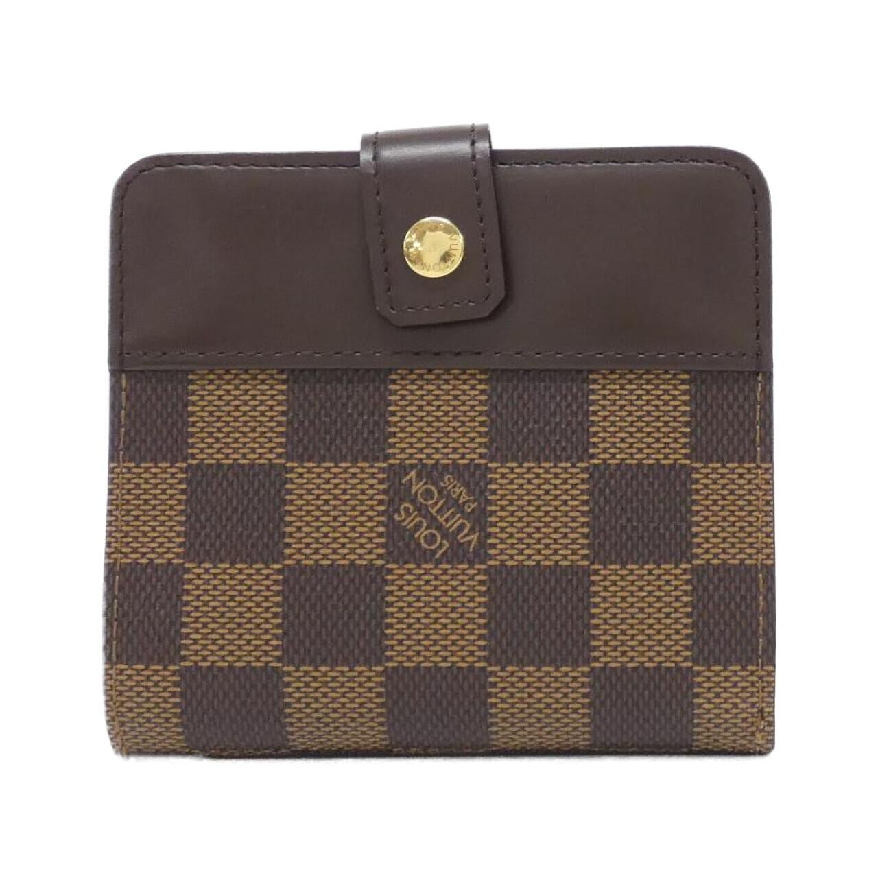 ルイヴィトン ダミエ コンパクト ジップ N61668 財布