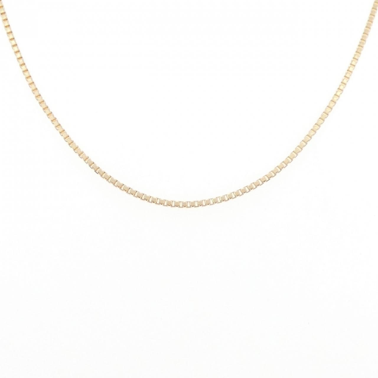 K18YG ベネチアン チェーンネックレス