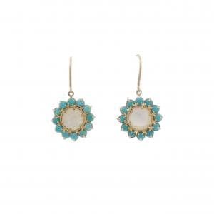 アーカー  マザーオブパール ピアス