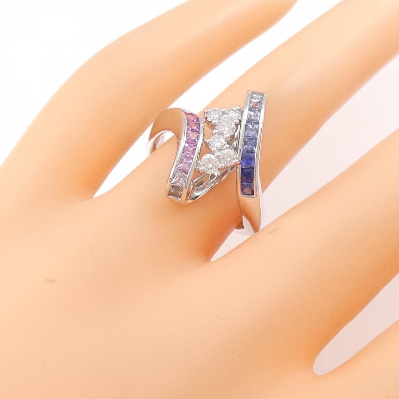ジュネ サファイヤ リング 0.89CT