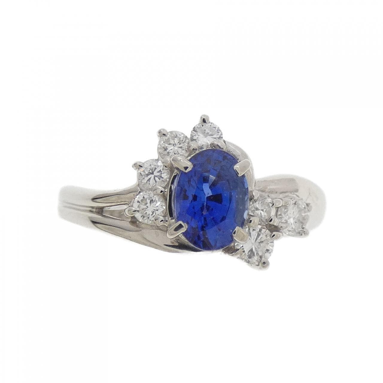 PT900 Sapphire Ring 0.83CT