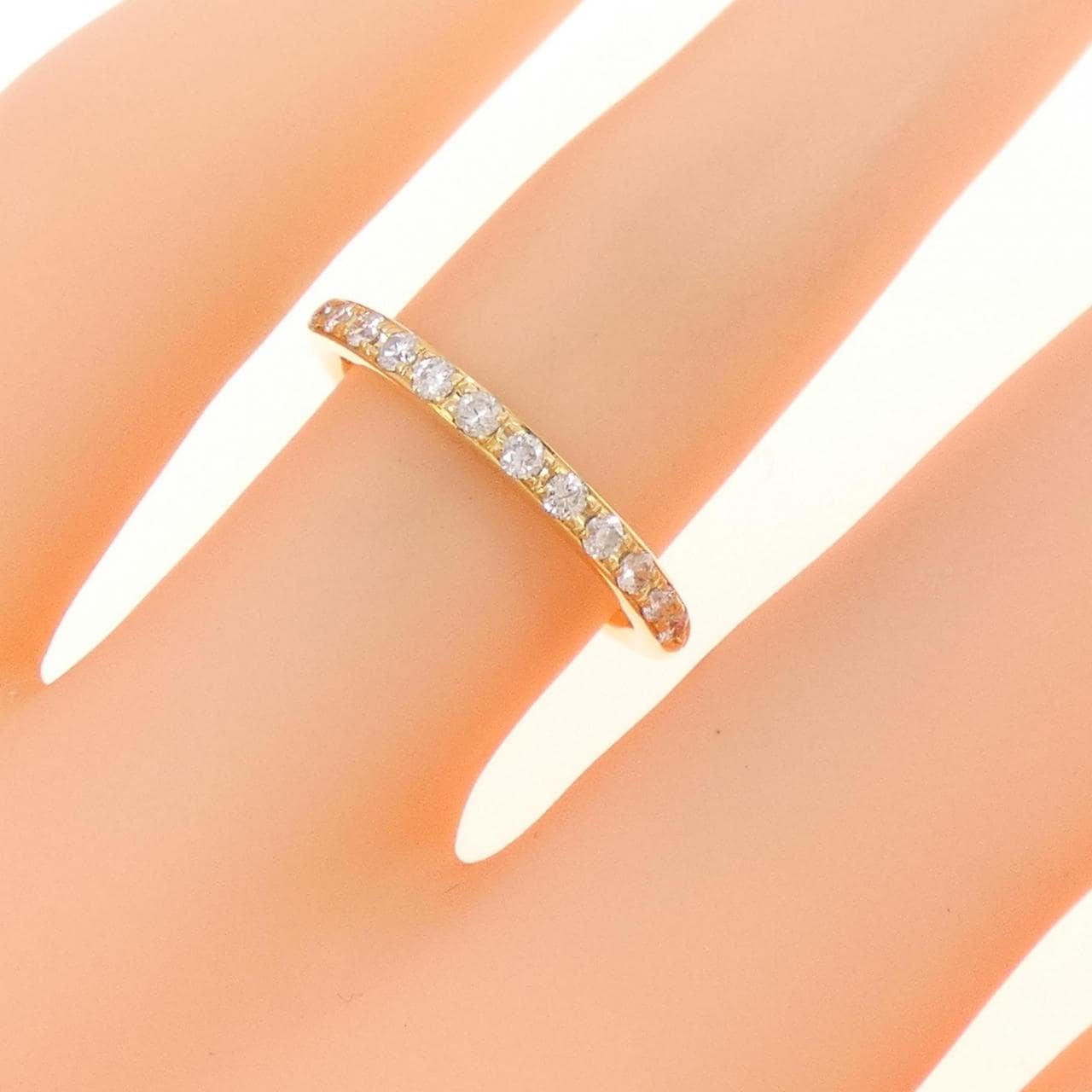 K18YG ダイヤモンド リング 0.198CT