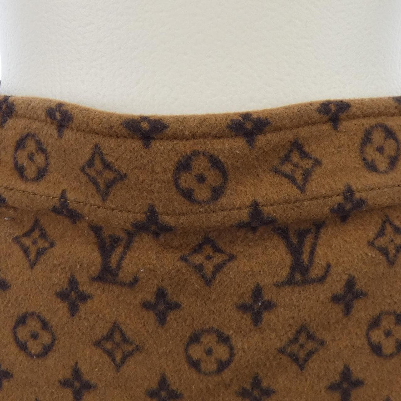 ルイヴィトン LOUIS VUITTON ボタンディテールモノグラムミニ FMSK25QS3 スカート