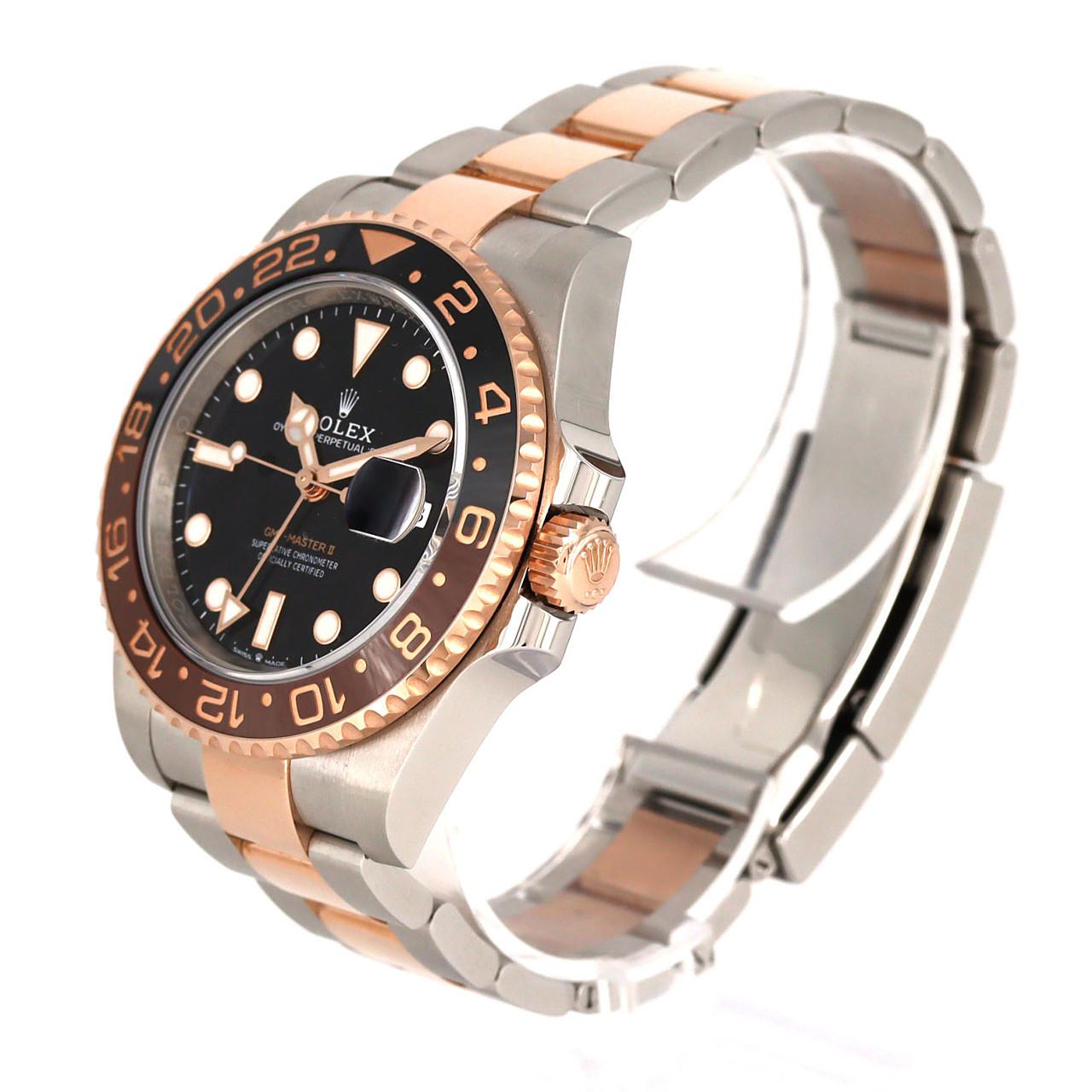 ロレックス GMTマスターⅡ 126711CHNR SSxPG 自動巻 ランダム番