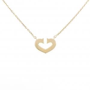 カルティエ Cハート ネックレス