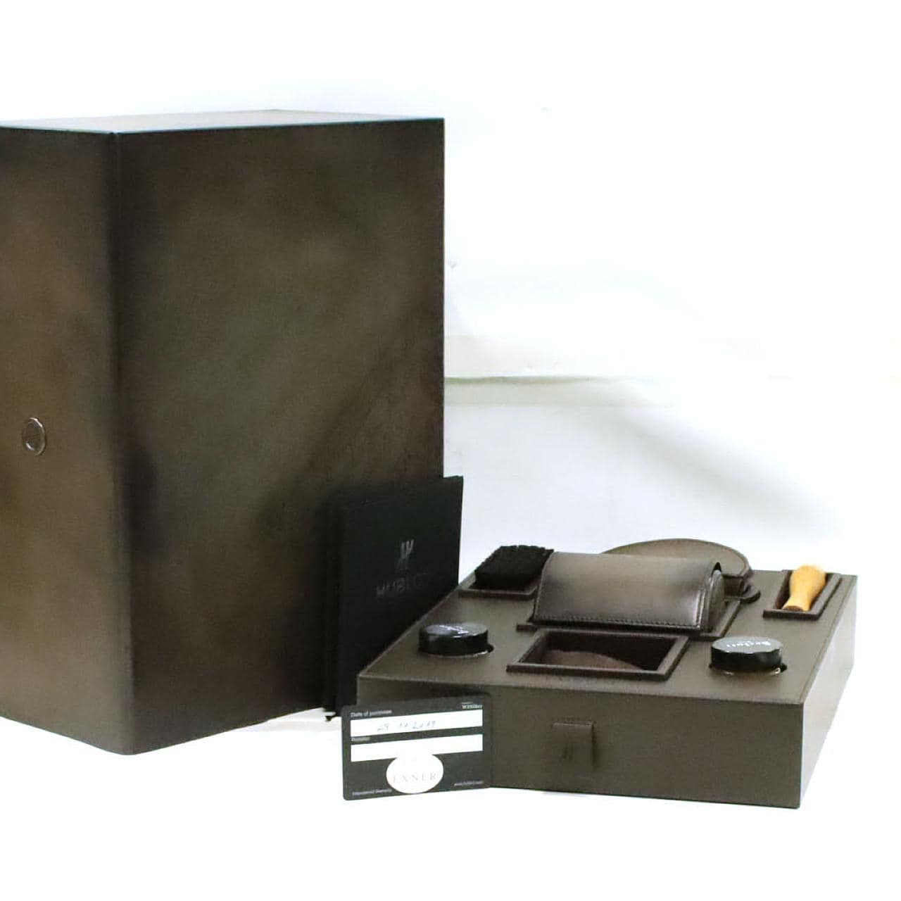 ウブロ クラシックフュージョンクロノ･ベルルッティコールドブラウン LTD 521.NX.051B.VR.BER19 TI 自動巻