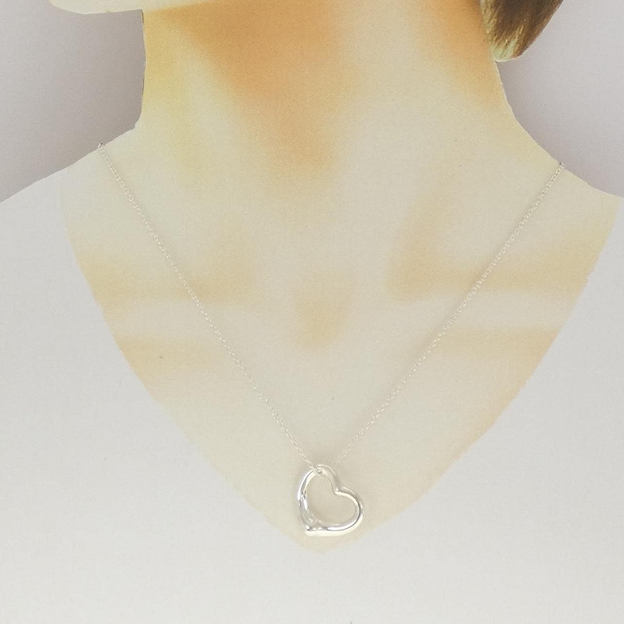 ティファニー オープンハート ネックレス